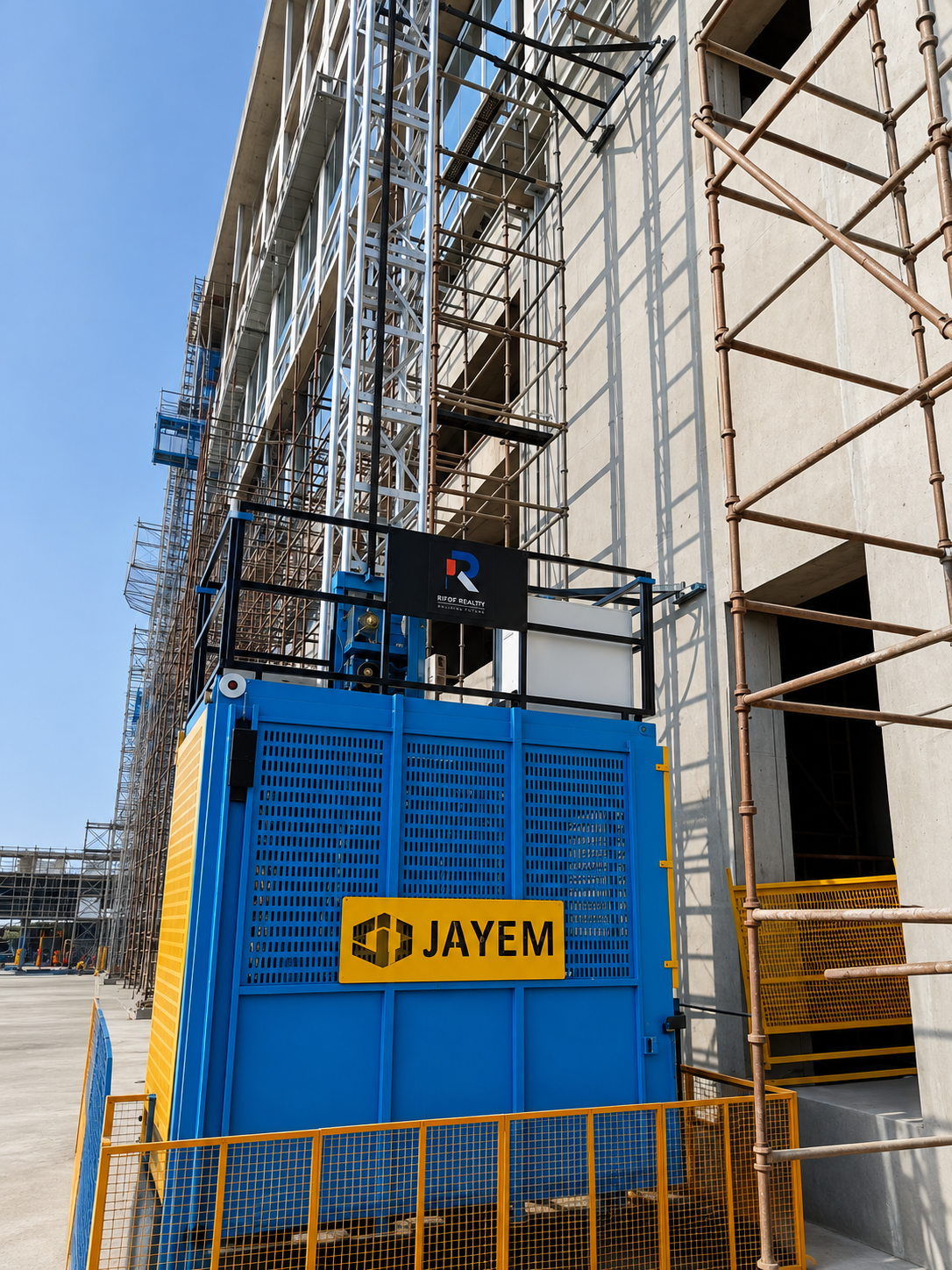 Passenger Hoist For Construction